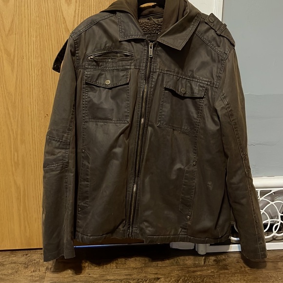 Guess Faux Leather Jacket - XL fit but XXL tag - Picture 2 of 4